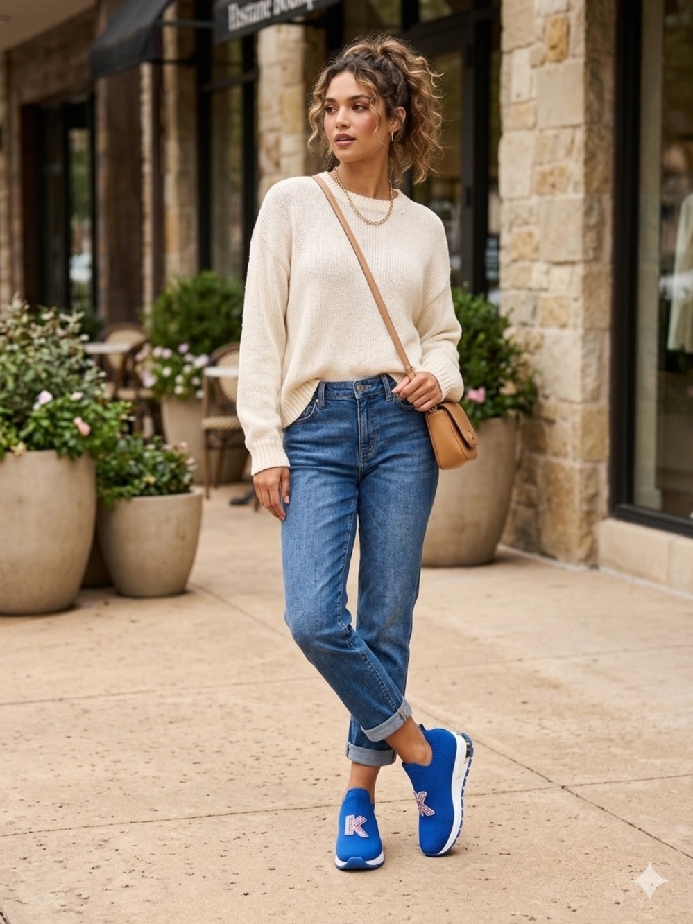 Karl lagerferldshoes color blue whith leathers‎